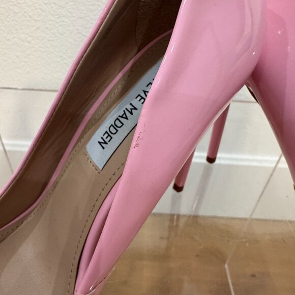 Steve Madden Vala Pink Patient High Heel Pump Size 7 NWOT - Picture 11 of 15